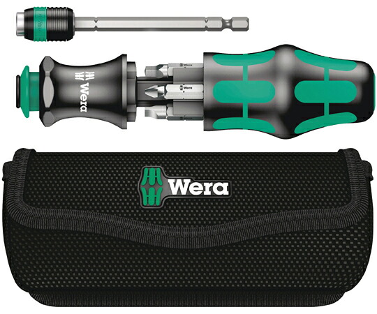 Wera Kパウダーコンパクト26 １番ウッドビット仕掛ける 7点 合切袋入 051025 売りわたすユニット：1仕掛ける(7点入)
