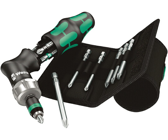 Wera ラチェット式１番ウッド手持ち部分仕掛ける 13点 051031 売りわたすユニット：1仕掛ける(13点入)