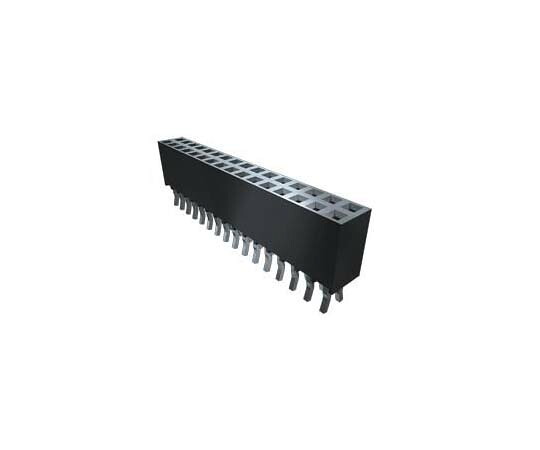 Samtec 基板接続用ソケット SSQ シリーズ 2.54mm 50 極 1 列 スルーホール 1袋（1000個入） SSQ-150-03-T-S 販売単位：1袋(1000個入)