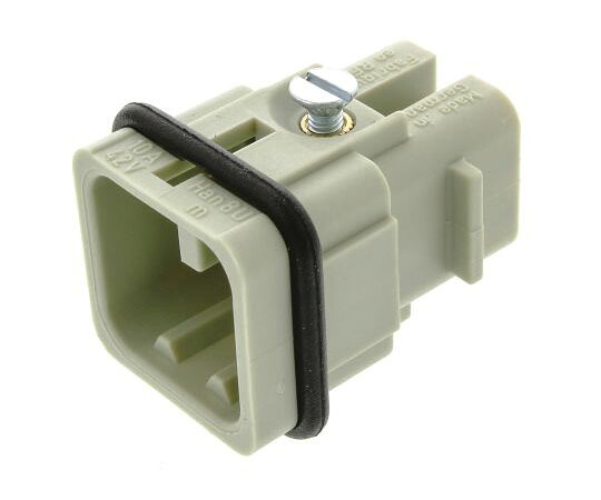 Harting ヘビーデューティコネクタ Han D シリーズ オス 8極 10A 50 V 1袋（10個入） 09360083001 販売単位：1袋(10個入)