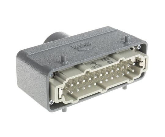 Harting ヘビーデューティパワーコネクタ 表面実装ハウジングソケットキット オス 24極 16A 09330242601+19300241422 販売単位：1個