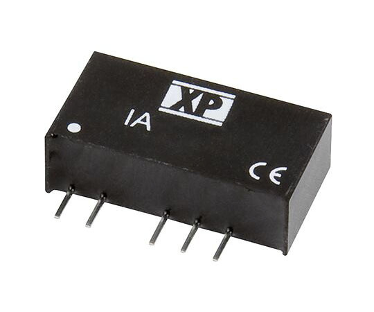 XP　Power 絶縁DC-DCコンバータ Vout：±5V dc 10.8 → 13.2 V dc, 1W 12 V dc 1セット（20個入） IA1205S 販売単位：1セット(20個入) 21,247円