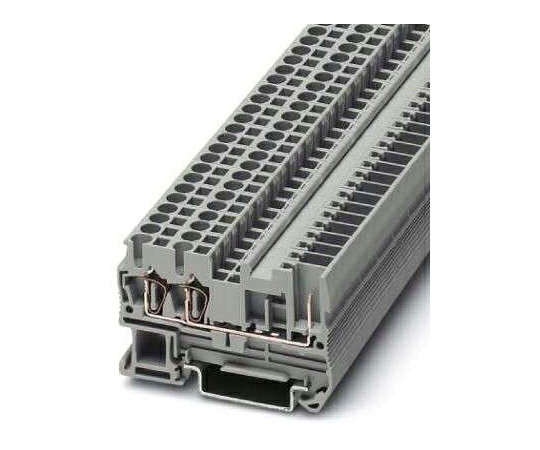 フエニックス・コンタクト 接続式端子台 プラグイン、スプリングケージ 5-TWIN/ 1P ST 2シリーズ 24A 1袋（50個入） 3042117 販売単位：1袋(50個入)