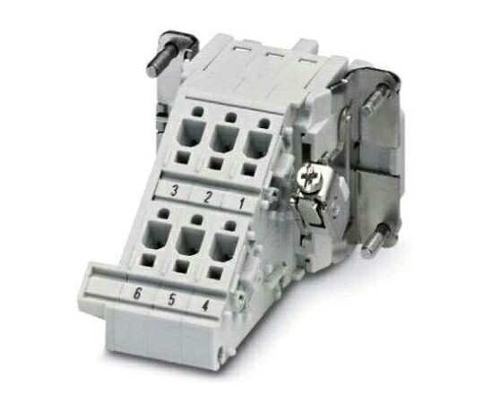 フエニックス・コンタクト ヘビーデューティパワーコネクタ 6極 16A 500 V 1袋（5個入） 1648351 販売単位：1袋(5個入)