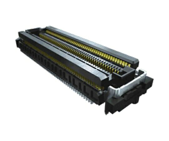 Samtec 基板接続用ソケット 30 極 0.5mm 2 列 スルーホール 1セット（350個入） FS5-15-04.0-L-DV-TH-TR 販売単位：1セット(350個入)