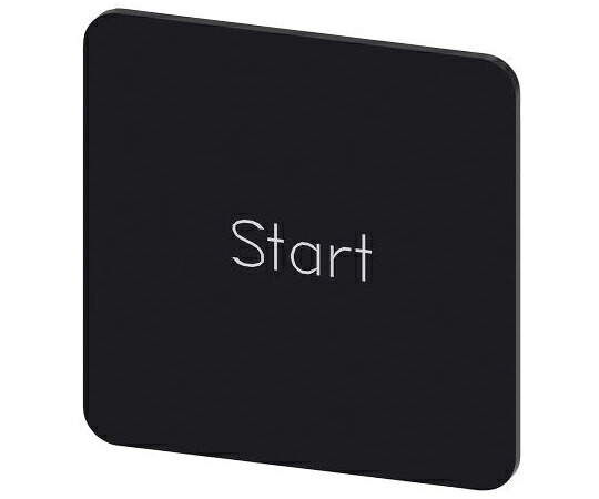Siemens 凡例プレート 1袋（10個入） 3SU1900-0AE16-0DT0 販売単位：1袋(10個入)
