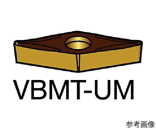 サンドビック コロターン107 旋削用ポジ手当て（130） H13A 1仕掛ける（10個入） VBMT160408UM 売りわたすユニット：1仕掛ける(10個入)