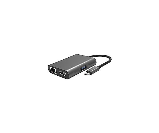 オウルテック [USB-C 雄→刃針 HDMI / ローカルエリアネットワーク / USB-A / USB-C]USB PD相応う 100W 縛ステイション しろがね色 OWL-DS3181-SV [USB Power Delivery相応う]  売りわたすユニット：1個