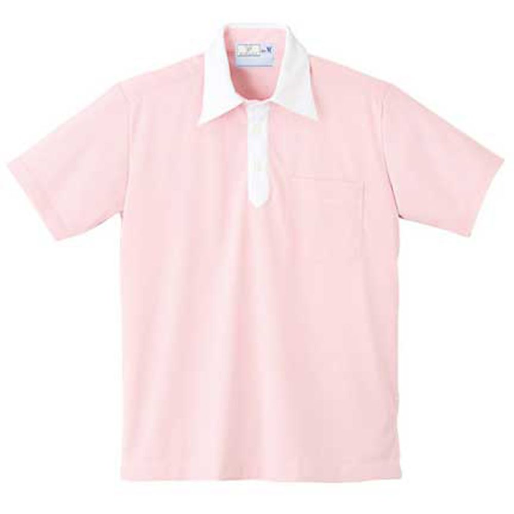 KIRAKU（トンボ） ニットシャツ ピンク 4L（身丈80cm） CR121-11 4L 販売単位：1枚
