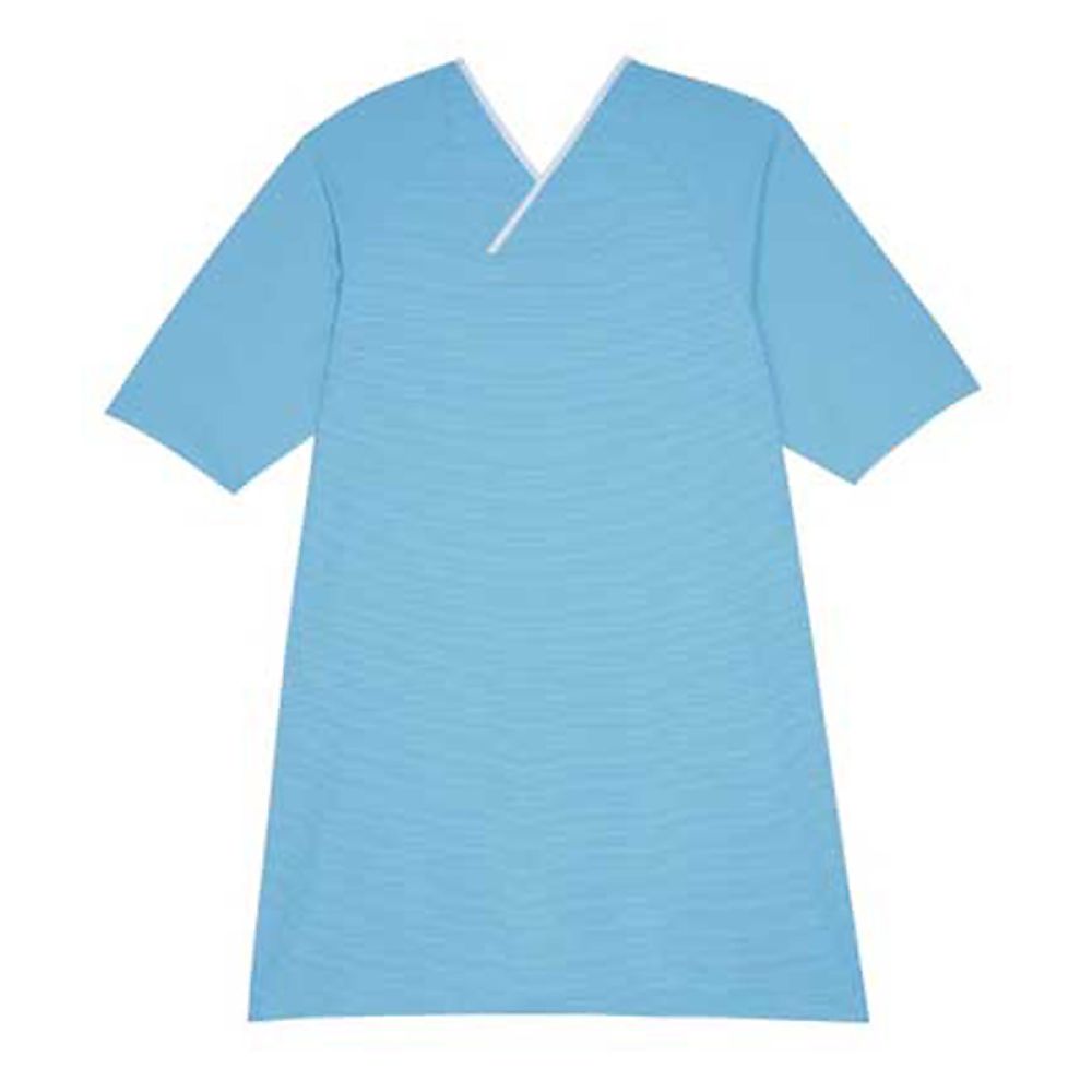 KIRAKU（トンボ） カバーリングシャツ アクアブルー F（身丈115cm） CV215-76 F 販売単位：1枚