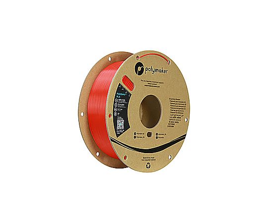 Polymaker PolySonic PLA フィラメント [1.75mm /1kg] レッド PA12005 販売単位：1個