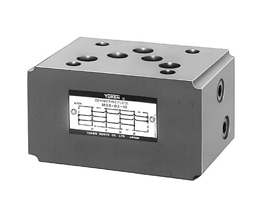 油研工業 03コネクティングプレート MDS-03-10 売りわたすユニット：1個