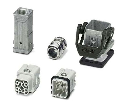 フエニックス・コンタクト ヘビーデューティパワーコネクタキット 4極 10A 230 V 1424450 販売単位：1個