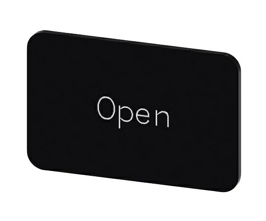 Siemens 凡例プレート 1袋（10個入） 3SU1900-0AD16-0DW0 販売単位：1袋(10個入)