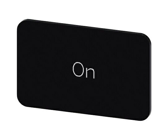 Siemens 凡例プレート 1袋（10個入） 3SU1900-0AD16-0DJ0 販売単位：1袋(10個入)