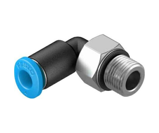 Festo 空圧エルボねじ対チューブアダプタ QSML-M7-4-100 販売単位：1袋(100個入)