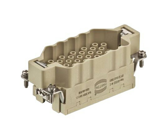 Harting ヘビーデューティコネクタ Han EEE HMC シリーズ オス 40極 16A 500 V 16 B 09322403001 販売単位:1個