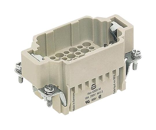 Harting 角型 HAN インサート プラグ 42 ポジション クリンプ 09160423001 販売単位：1個