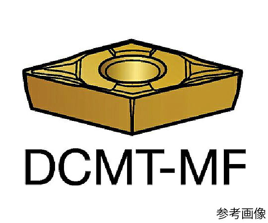 サンドビック コロターン107 旋削用ポジ手当て（120） 2015 1仕掛ける（10個入） DCMT070204MF 売りわたすユニット：1仕掛ける(10個入)
