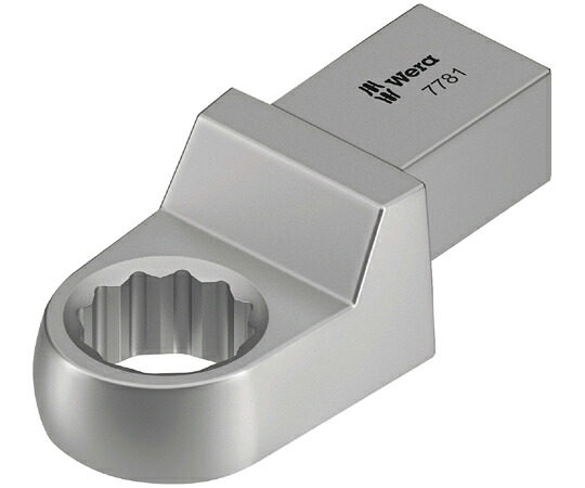 Wera 四角部サイズ14×18mmジョイント用 めがねヘッド スパナ口幅16mm 078693 販売単位:1個