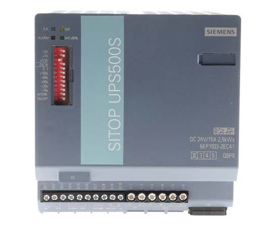 Siemens UPS無停電電源,入力電圧:24V dc,出力電圧:24V dc 6EP1933-2EC41 販売単位:1個