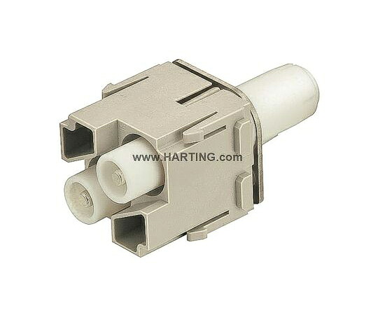 Harting ヘビーデューティパワーコネクタ Han-Modular シリーズ オス 2極 40A 5 kV 09140023023 販売単位：1個