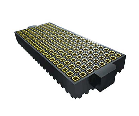 Samtec 基板接続用ソケット YFS シリーズ 1.27mm 100 極 5 列 表面実装 5mm YFS-20-03-H-05-SB-K 販売単位：1個