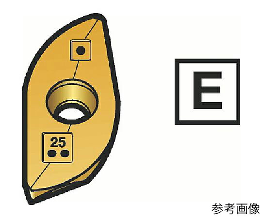 サンドビック コロミル216 ボールエンドミルチップ（350） 2040 1書き割り（10個入） R2161603EM 売りわたすユニット：1書き割り(10個入)