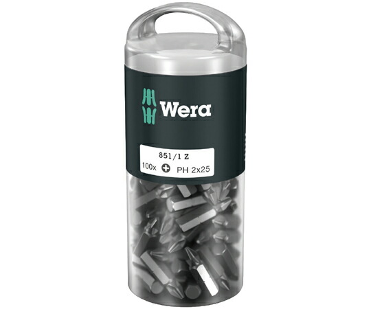 Wera つけ加える１番ウッドビット 大きさ#2×25粍 100本 072441 売りわたすユニット：1本(100個入)