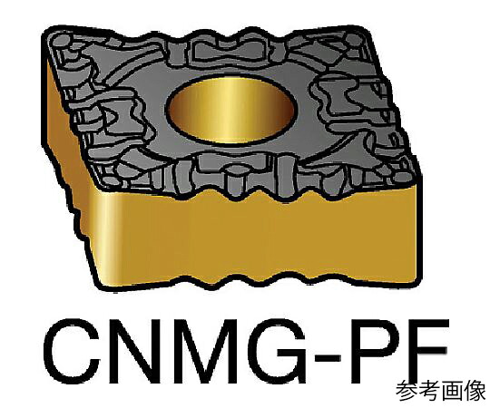 サンドビック T-Max P 旋削用ネガ心付け（110） 1525 1書き割り（10個入） CNMG120412PF 売りわたすユニット：1書き割り(10個入)
