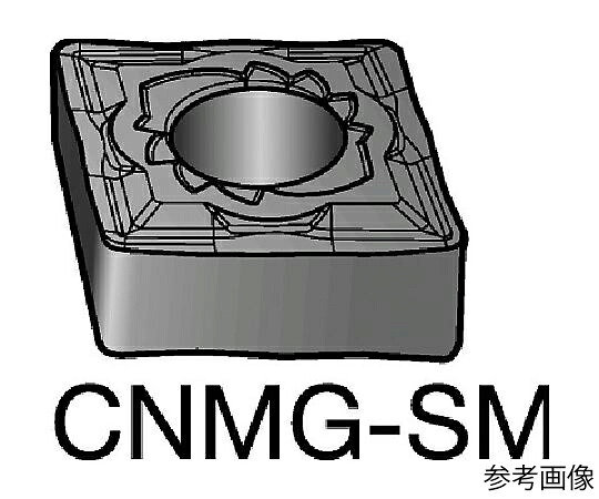 サンドビック T-Max P 旋削用ネガ心付け（110） 2025 1書き割り（10個入） CNMG190612SMR 売りわたすユニット：1書き割り(10個入)