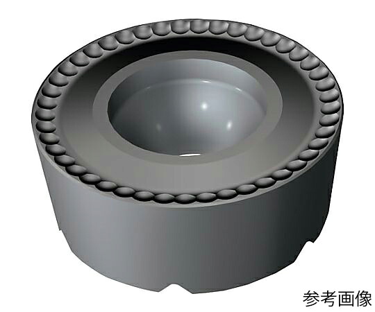 サンドビック コロターン107 旋削用レール付きポジチップ（130）1105 1セット（10個入） RCMT0803MPH7 販売単位：1セット(10個入)