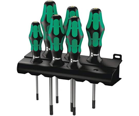 Wera 守りつづける役立つこと付トルクスドライバーセット 6本組 028059 売りわたすユニット：1仕掛ける(6点入)