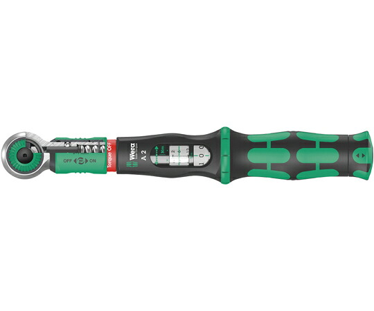 Wera 差込角1/4SQ ビット用空転式トルクレンチ トルク合わせる活動の領域2-12Nm 343973 売りわたすユニット：1本