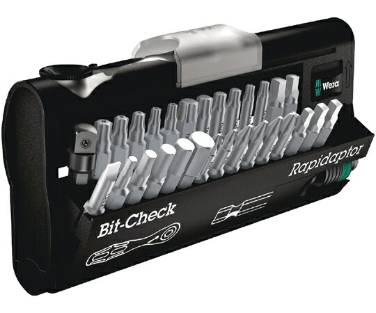 Wera ラチェット・H付 ドライバービットセット 31点 346293 販売単位：1セット(31点入)