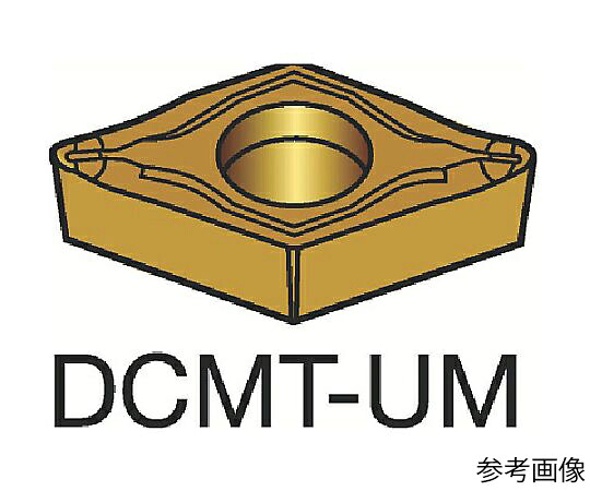 サンドビック コロターン107 旋削用ポジ心付け（130） 235 1書き割り（10個入） DCMT070204UM 売りわたすユニット：1書き割り(10個入)