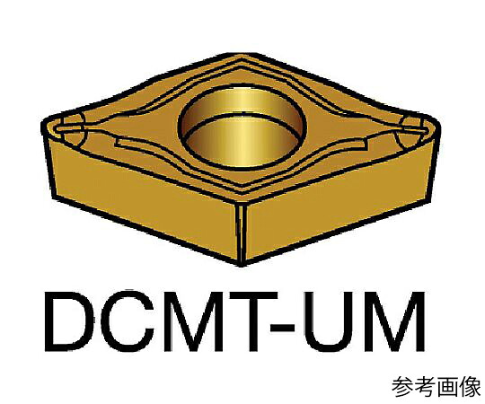 サンドビック コロターン107 旋削用ポジ心付け（130） 235 1書き割り（10個入） DCMT11T304UM 売りわたすユニット：1書き割り(10個入)
