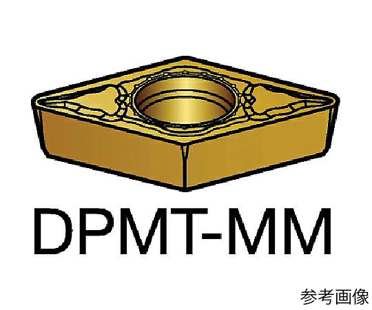 サンドビック コロターン111 旋削用ポジ心付け（120） 1125 1書き割り（10個入） DPMT11T308MM 売りわたすユニット：1書き割り(10個入)