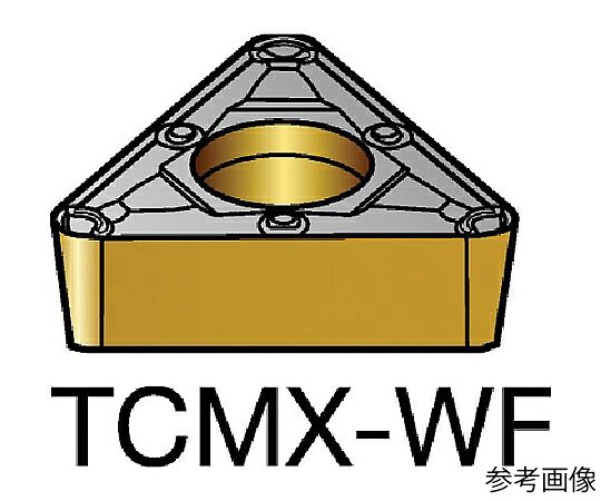 サンドビック コロターン107 旋削用ポジ手当て（120） 3005 1仕掛ける（10個入） TCMX090204WF 売りわたすユニット：1仕掛ける(10個入)