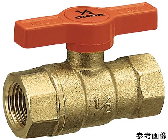 オンダ製造所 F型ボールバルブレギュラーボール T手持ち部分 Rc1 1/2 F-T40 売りわたすユニット：1個