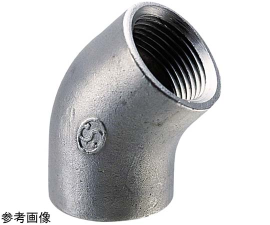 オンダ製造所 SFL3型 45°ステンレスエルボ Rc4 SFL3-100 売りわたすユニット：1個
