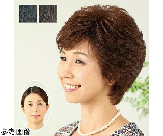 ファミリー・ライフ 人毛100％大きめヘアピース 栗色 a3111420 販売単位：1セット