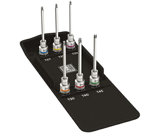 Wera 差込角1/2インチ ビットソケット（ホールド仕様）6点入 004211 販売単位：1セット(6点入) 19,505円