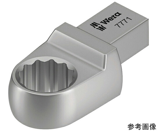 Wera 真四角部差込角9×12粍合わせ目用 めがね頭顱 鍵大きさ19粍 078632 売りわたすユニット：1個