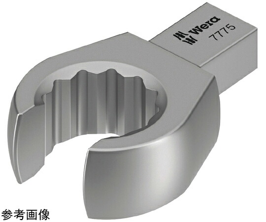 Wera 真四角部差込角9×12粍合わせ目用 オープンリングヘッド 鍵大きさ19粍 078657 売りわたすユニット：1個