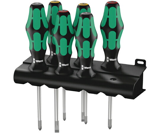 Wera １番ウッド書き割り （+ PZ -）6本組 105622 売りわたすユニット：1書き割り(6点入)