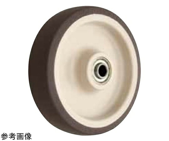 東正車輌 ゴールドキャスター Sシリーズ用 中軽荷重用車輪 150mm ウレタン ベアリング入 S-150UB 販売単位：1個