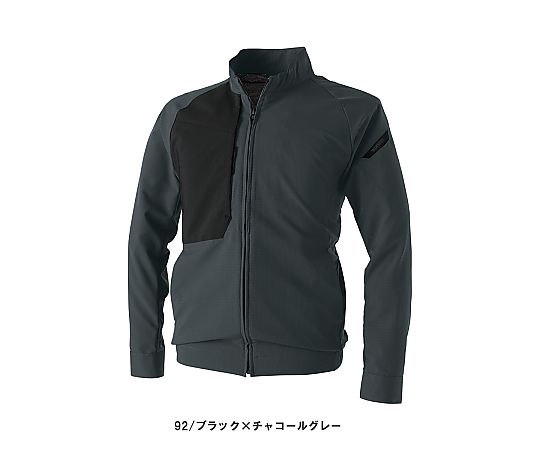 TS DESIGN ハイブリッドサマーワークジャケット 黒いこと×濃灰色薄墨色 3L 84606 売りわたすユニット：1着