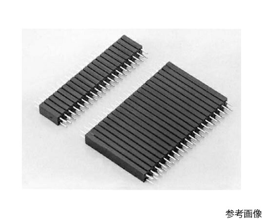 マックエイト 基板二段重ね用 固定型・二列タイプ H\u003d12.5mm(10本入) MLW-12.5-20PW 販売単位：1袋(10本入)