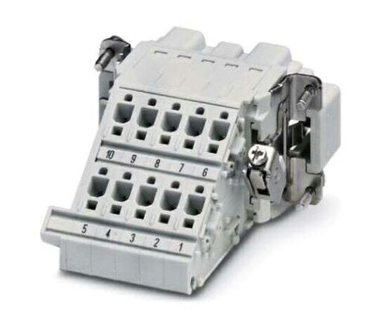 フエニックス・コンタクト ヘビーデューティパワーコネクタ 10極 16A 500 V 1袋(5個入) 1648403 販売単位:1袋(5個入)